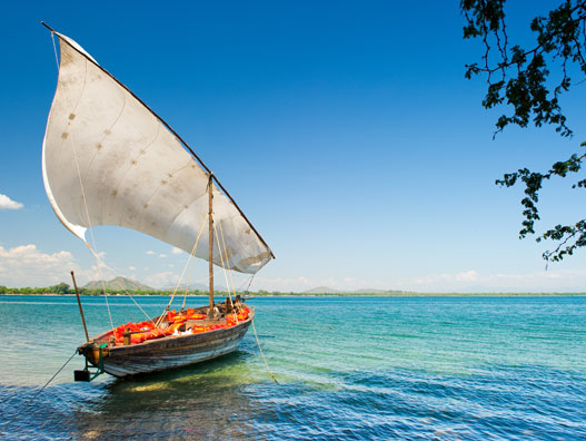 Dhow on Lake Malawi