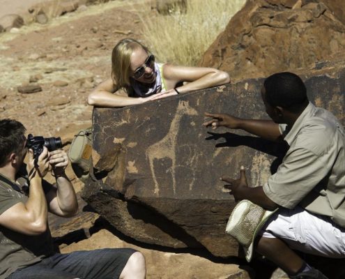 Doro Nawas Rock Art Namibia